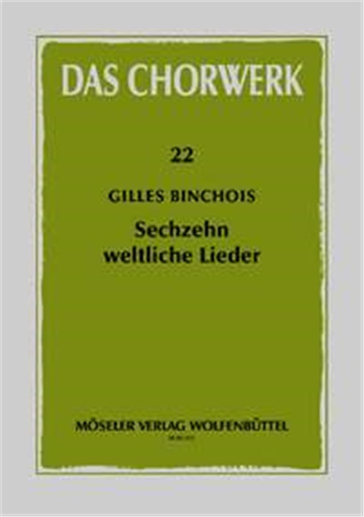 16 weltliche Lieder